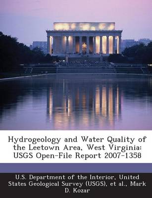 Book cover for Hydrogeology and Water Quality of the Leetown Area, West Virginia