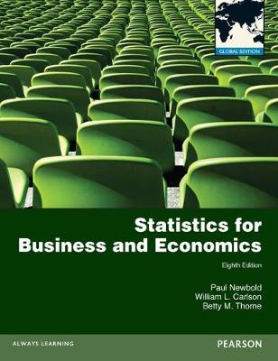 Book cover for Statistics for Business and Economics plus MyMathLab with Pearson eText, Global Edition