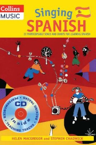 Cover of Singing Spanish (Book + CD)