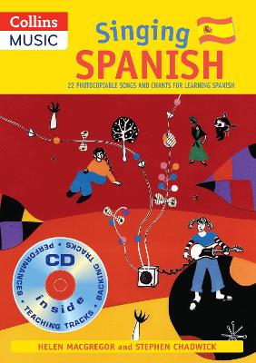 Book cover for Singing Spanish (Book + CD)