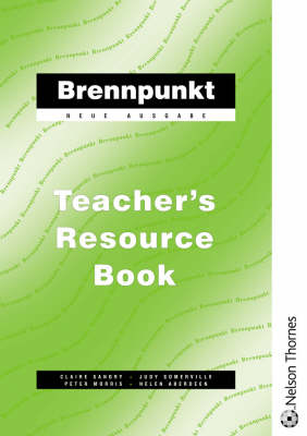 Book cover for Brennpunkt - Teacher's Resource Book