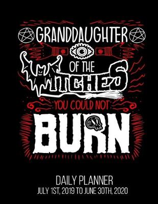 Book cover for Granddaughter Of The Witches You Could Not Burn Daily Planner July 1st, 2019 To June 30th, 2020