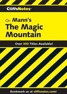 Book cover for Cliffsnotes on Mann's the Magic Mountain