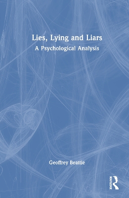 Book cover for Lies, Lying and Liars