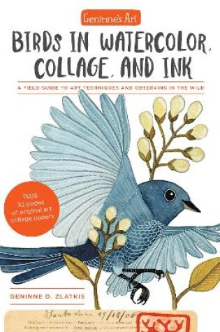 Cover of Geninne's Art: Birds in Watercolor, Collage, and Ink