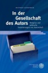 Book cover for In Der Gesellschaft Des Autors