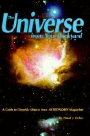 Cover of The Universe from Your Backyard