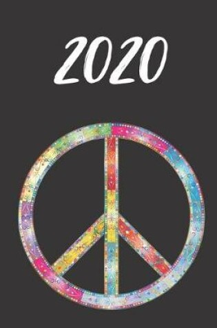 Cover of 2020 Termin-Kalender DIN A5 Peace Zeichen
