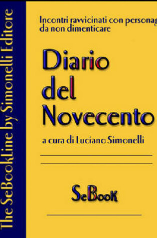 Cover of Umberto Saba - Diario del Novecento