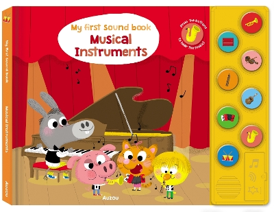 Book cover for My First Music Book: Musical Instruments