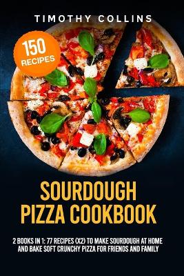 Book cover for Sourdough Pizza Cookbook
