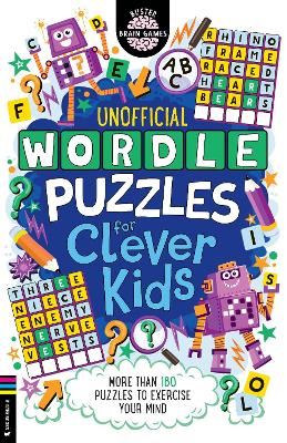 Book cover for Wordle Puzzles for Clever Kids