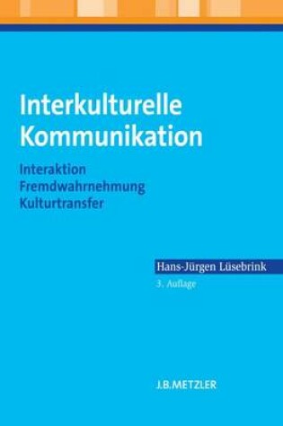 Cover of Interkulturelle Kommunikation