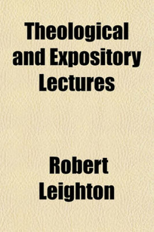 Cover of Theological and Expository Lectures