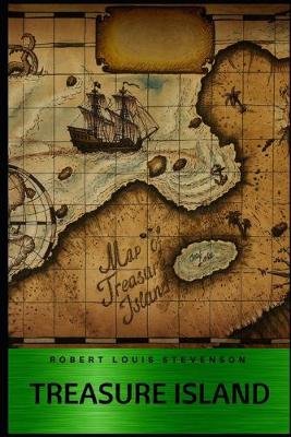 Book cover for Treasure Island "The Annotated Edition" (Children Book)