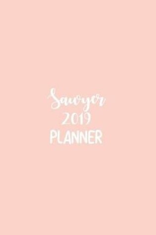 Cover of Sawyer 2019 Planner