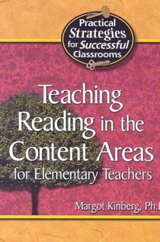 Cover of Teaching Reading in the Content Areas for Elementary Teachers