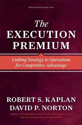 Book cover for The Execution Premium