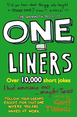 Cover of The Mammoth Book of One-Liners