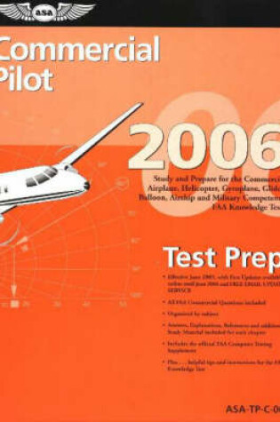 Cover of Commercial Pilot Test Prep