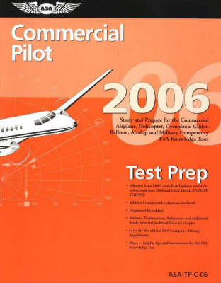 Book cover for Commercial Pilot Test Prep