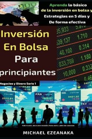 Cover of Inversión en bolsa para principiantes