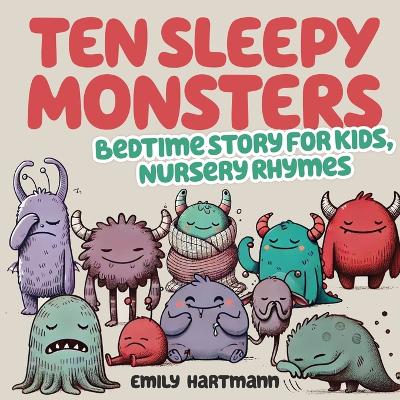 Book cover for Ten Sleepy Monsters