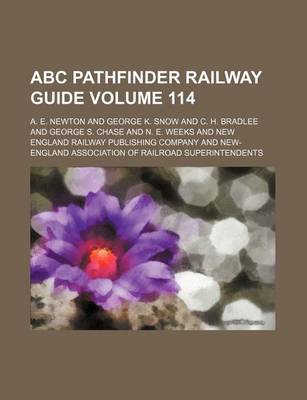 Book cover for ABC Pathfinder Railway Guide Volume 114