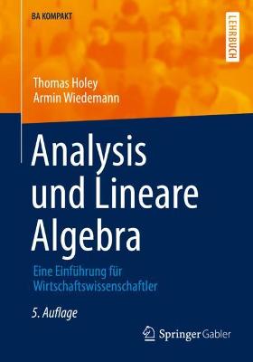 Cover of Analysis und Lineare Algebra