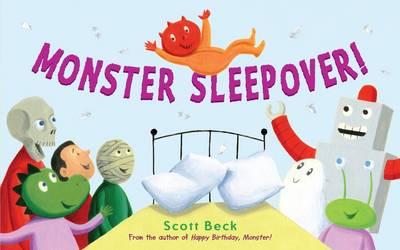 Book cover for Monster Sleepover!