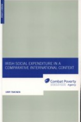 Cover of Irish Social Expenditure in a Comparative Social Context