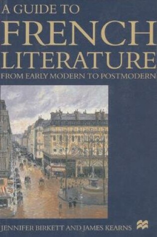 Cover of A Guide to French Literature