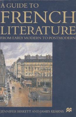 Book cover for A Guide to French Literature