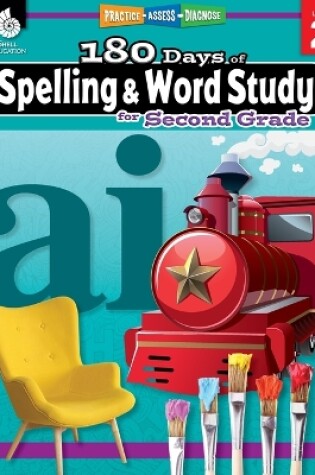 Cover of 180 Days of Spelling and Word Study for Second Grade