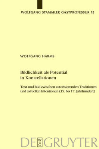 Cover of Bildlichkeit als Potential in Konstellationen