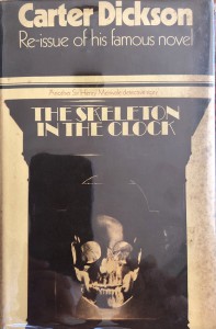 Book cover for The Skeleton in the Clock
