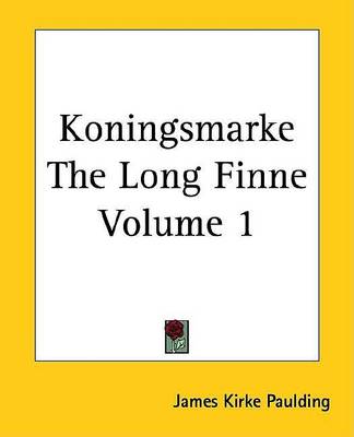 Book cover for Koningsmarke the Long Finne Volume 1