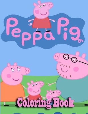 Book cover for Peppa Pig Coloring Book