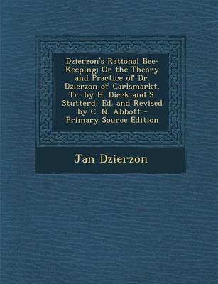 Book cover for Dzierzon's Rational Bee-Keeping