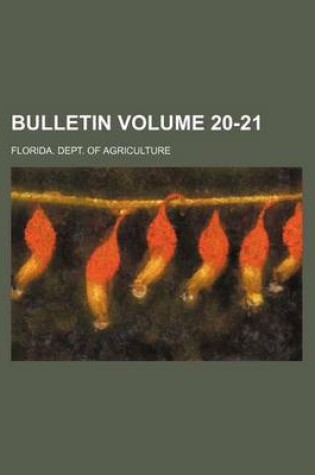 Cover of Bulletin Volume 20-21