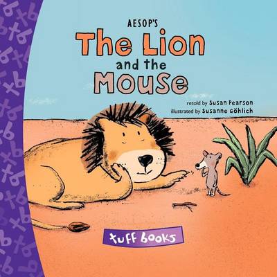 Book cover for Aesop's The Lion and the Mouse Tuff Book
