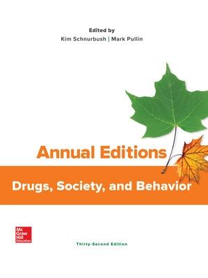 Book cover for Annual Editions: Drugs, Society, and Behavior