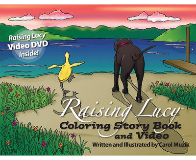 Book cover for Raising Lucy Coloring Storybook and Video