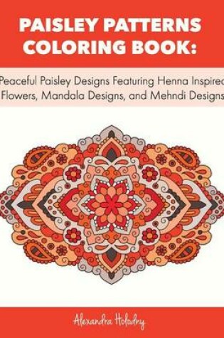 Cover of Paisley Patterns Coloring Book