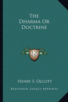 Book cover for The Dharma or Doctrine