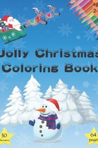 Cover of Jolly Christmas Coloring Book