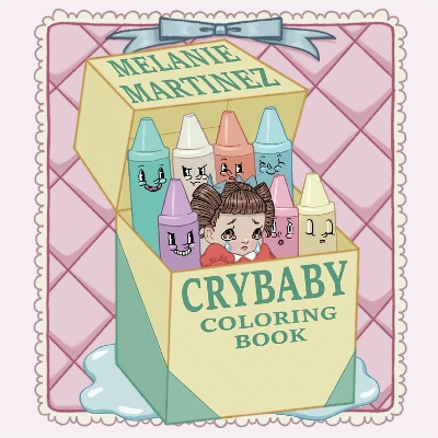 Book cover for Cry Baby Coloring Book