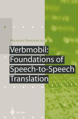 Cover of Verbmobil: Foundations of Speech-to-Speech Translation