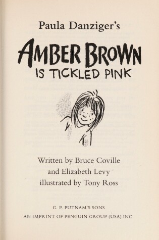 Cover of Amber Brown Is Tickled Pink