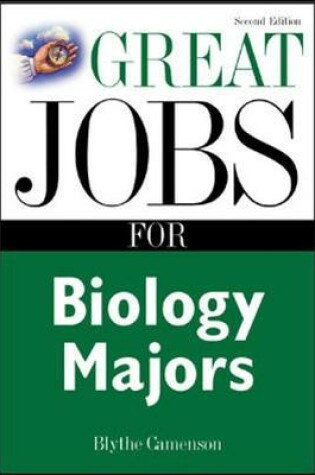 Cover of Great Jobs for Biology Majors